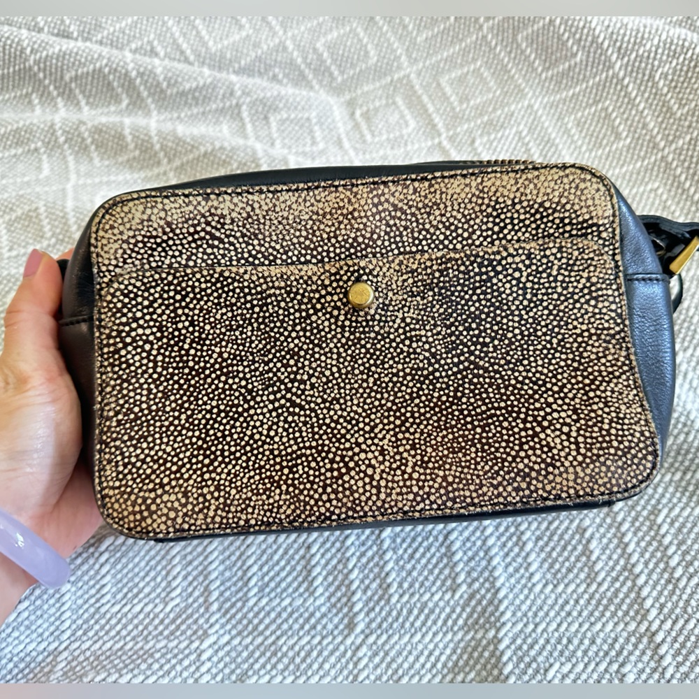 Madewell calf hair crossbody bag